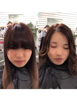 ビーヘアサロン(Beee hair salon) 【渋谷エクステBeee/安部 郁美】A/W NewStyle前髪エクステ