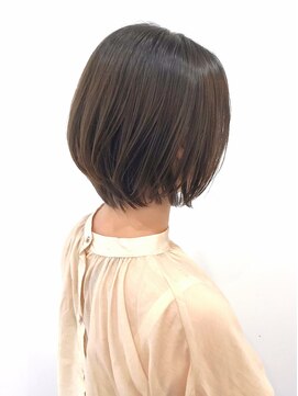 ラフューネ ヨコハマ(Raffune Yokohama) フォギーベージュ×丸みショート/RaffuneYokohama