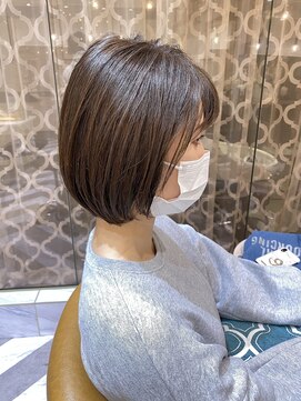 ロンドアベニール 北千住(Lond avenir) まとまるプツッとボブスタイル☆ 西田大樹