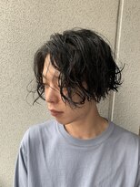 リバレッジ 白金(Leverage)&nbsp;メンズ外国人癖毛風パーマ