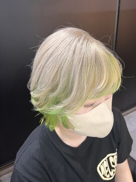 スパークスヘア(Sparks hair) 奇抜は美しさも兼ねる！！　やってみー♪