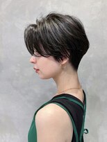 トルネード(TORNADO)&nbsp;大人ショート 前下がりハンサム前髪なし ジェンダーレスK1214