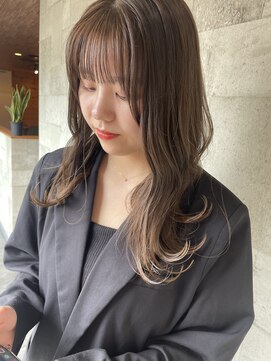 ミルヘアデザイン(mil hair design) くすみブラウン