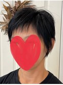 ショートヘア×ヘナ