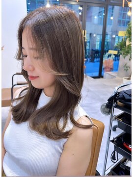 フランチェスカドット(francesca.) ミルクティーベージュ