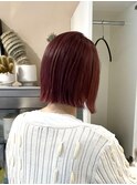 ぱつっとボブ