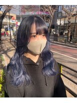 レア 渋谷(Le'a) ダブルカラー ブルー