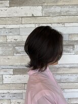 アース 三木店(HAIR & MAKE EARTH) 20代30代40代前下がりストレート小顔補正立体カット