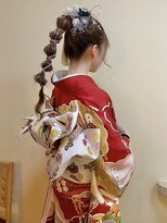 コージ(koji)&nbsp;直方／成人式／たまねぎアレンジヘア