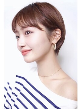 アール 北千住店(ar) 丸みショートマッシュ/ナチュラルブラウン[北千住]