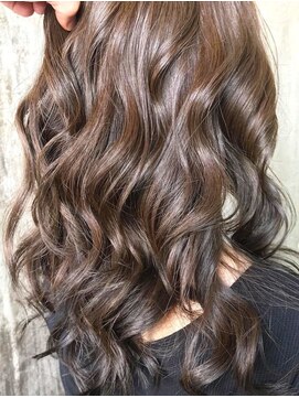 パッションフォーへアー 西原店(Passion for hair) 白髪染め×ブリリアントグレージュ×大人ロング@30代@40代@50代