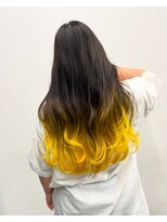 アライブ キチジョウジ(ALIVE Kichijoji) 【ALIVE吉祥寺】イエローグラデーションエアタッチ