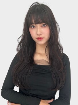 ユーフォリア 新宿店(Euphoria) 大人美人艶カラーベージュ小顔カット透明感レイヤーロング