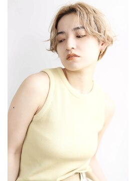 アムネシア 三軒茶屋(AMNESIA) 透明感カラー/耳かけボブ/シャギーボブ