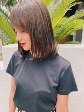 ロウバイレボ 柏(lou by revo) ミディアム/韓国風/レイヤーカット/顔回りカット/柏駅