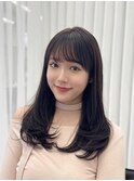韓国ヘア/韓国スタイル/縮毛矯正/髪質改善/レイヤーカット