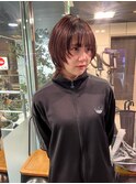 顔まわり◎ウルフボブ☆【多田 華歌】
