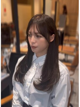 アリーズ(ALLYS) レイヤーカット×Olive beige♪