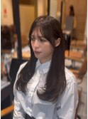 レイヤーカット×Olive beige♪
