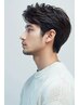 【大人の男磨き】カット+白髪染めケアカラー+育毛促進スパ￥12800→11800