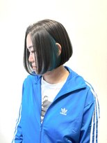 シズク(sizuk)&nbsp;ボブ × インナーカラー