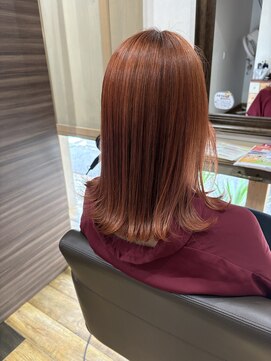 アレッタヘアーサロン(ALETTA HAIR SALON) オレンジブラウン