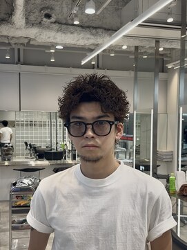 フィフス 渋谷(fifth) 渋谷スパイキーパーマスパイキーショートパーマ刈り上げショート