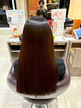 アース 千葉店(HAIR&MAKE EARTH) ツヤツヤストレート