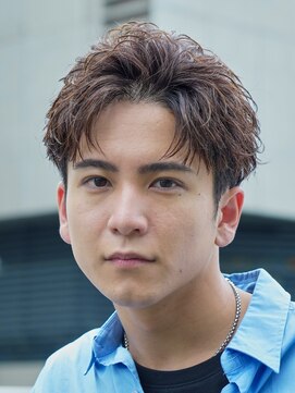 フィフス(fifth) 原宿短髪メンズショートツイストスパイラルパーマビジネスヘア