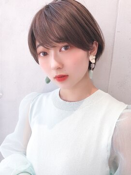 セイドット オモテサンドウ(Say. omotesando) Say.ひし形ショートくびれショートオリーブグレー暗めカラー青山