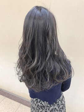 ハイライト/ダークグレージュ/外国人風カラー