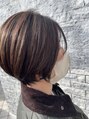 サンカリ SANKARI 船木店&nbsp;細かいハイライトも入ったショートスタイルが得意です