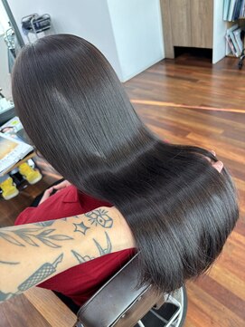 グランルッソ 岡山駅前(GRAN LUSSO) 綺麗を継続！髪質改善ストレート！