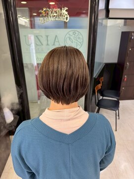 アイズ 本厚木(AIZU) アンブレラカラー　白髪ぼかし