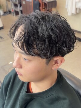 アリーム(Areem) 香川シャドウパーマメンズセンターパートメンズパーマ高松