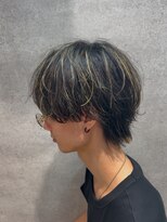 ブラック 横浜(BLUCK)&nbsp;【RYO指名限定】カット＋カラー＋パーマ (ハイライト)