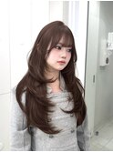 盛れる顔まわりカット♪