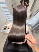艶髪×グレージュ