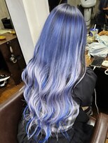 ヘアーデザインルアナ(Hair design Luana.)&nbsp;原神　フリンズ風カラー