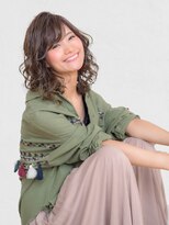 ディーバ 横浜(D.I.E.V.A)&nbsp;30代40代50代大人ガーリーミディアムレイヤー小顔前髪暗髪カラー