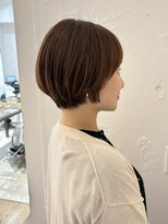カウチ 板橋本町店(kauti)&nbsp;ショートボブ/ミルクティーブロンド/ダークブルー/板橋本町
