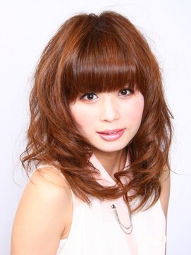 ピクシーボブ(Pixie Bob) 厚めバンクで大人フェミニン!!