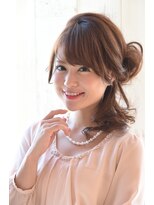オーブ ヘアー ニーナ 麻生店(AUBE HAIR nina)&nbsp;ふんわりサイドアップ☆