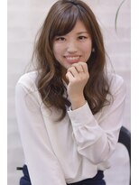 ナナナパレナ 梅田店(nanana parena) 流し前髪で大人綺麗ゆる巻きヘア【nanana parena】