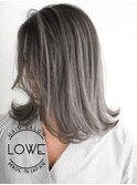 【LOWE】外国人風ハイライトと大人の外ハネボブでお洒落に