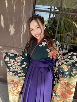 ヘアースタジオ エフ(Hair studio f) 袴着付け&セット