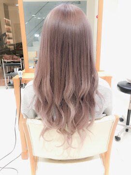 デイズ(days) ミルクティーカラー　ブリーチデザインカラー