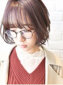 【松戸 藤原】ショコラベージュ ショートボブ大人かわいい