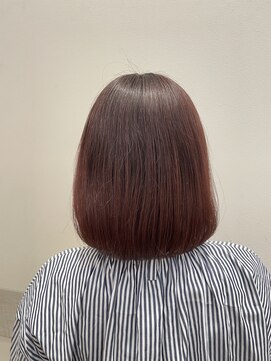 ルシードスタイル クリザンテーム うるつやピンク髪