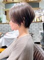 アヴァロン(AVALON) 圧倒的にシルエットをキレイに魅せる前髪長めひし形丸みショート
